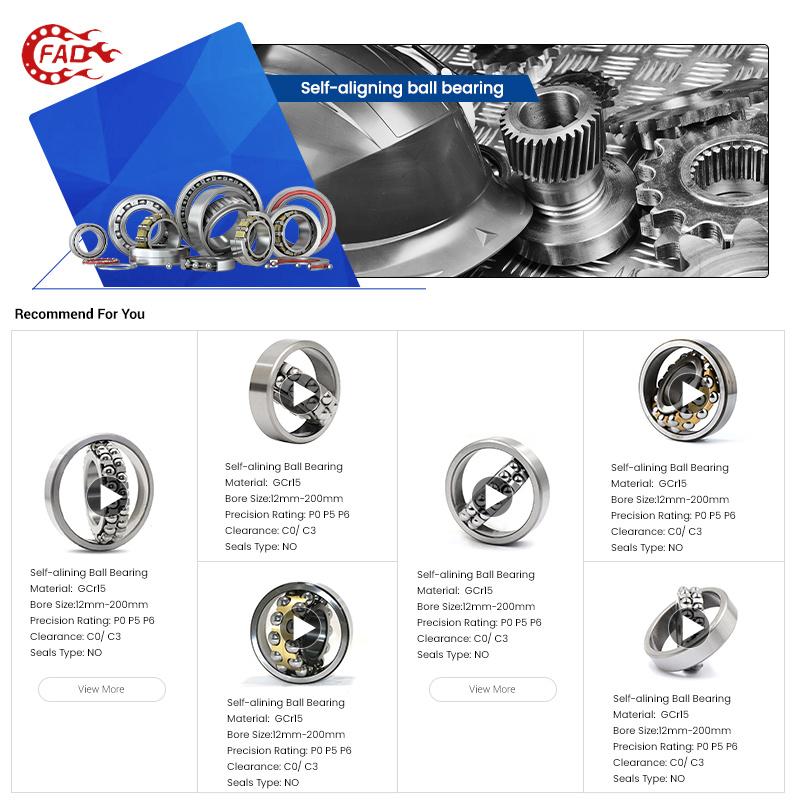 Xinhuo Bearing China Rod End Bearings Factory 626 2RS11207 Self Aligning Linear Ball Bearing