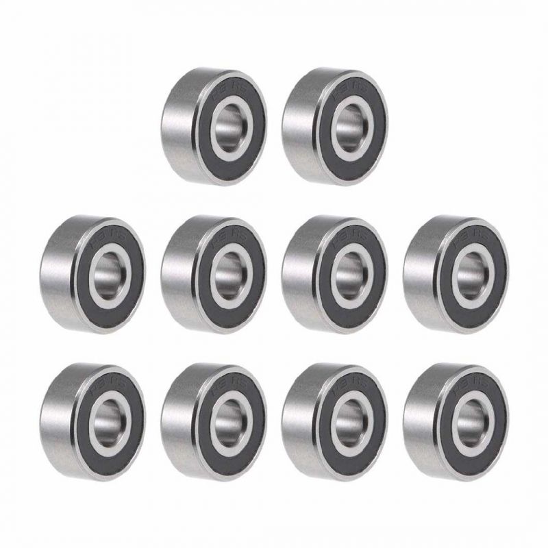 R3-2RS Deep Groove Ball Bearing 3/16"X1/2"X10/51" Double Sealed ABEC-3 Bearing