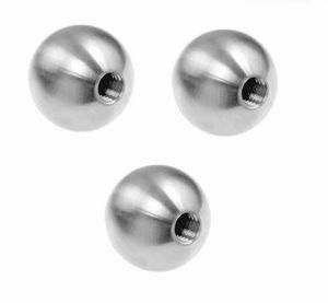 SS316 SS316L Stainless Steel Ball with Hole 8mm*2mm 14mm*4mm for Jewelry