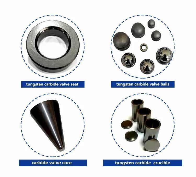 High Precision Hardness Alloy Titanium Ball / Tungsten Carbide Balls with Different Size