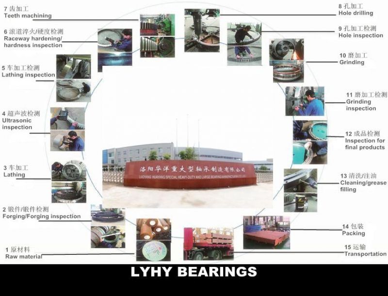 Slewing Bearing 061.20.0450.100.11.1503 Swing Bearing for Cran-Hook Rotators