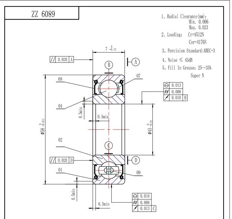 Pillow Block Bearing Ucfl203-11 Ucfl204-12 Ucfl201 Ucfl202 Ucfl203