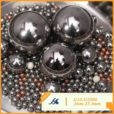 1mm 2mm 5mm 6mm 7mm 10mm 25mm Solid Stainless Steel Metal Ball for Bearing