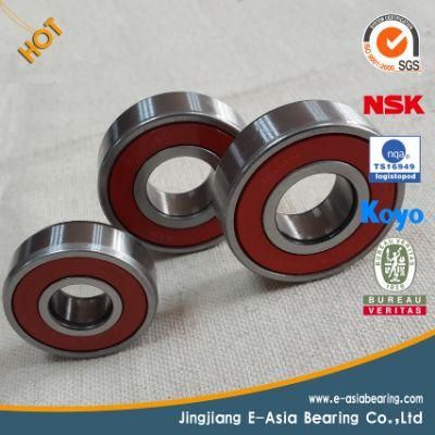 Wheel Bearing Flange Bearing 6202 2RS Deep Groove Ball Bearing for Wheelbarrow/Trolley/Cart