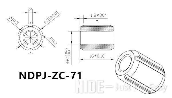 Oil Impregnated Copper Bearings/Powder Metallurgy Bearing Bushing