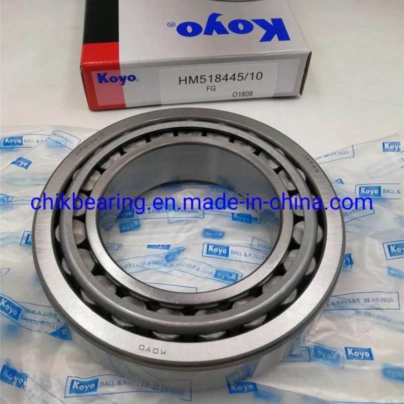 Large Stock Koyo High Precision Low Viberation 518445/10 Taper Roller Bearing Hm518445/10 Hm518445/Hm518410