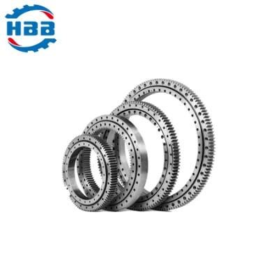 011.50.4500 4726mm Single Row Four Point Contact Ball Slewing Bearing with External Gear