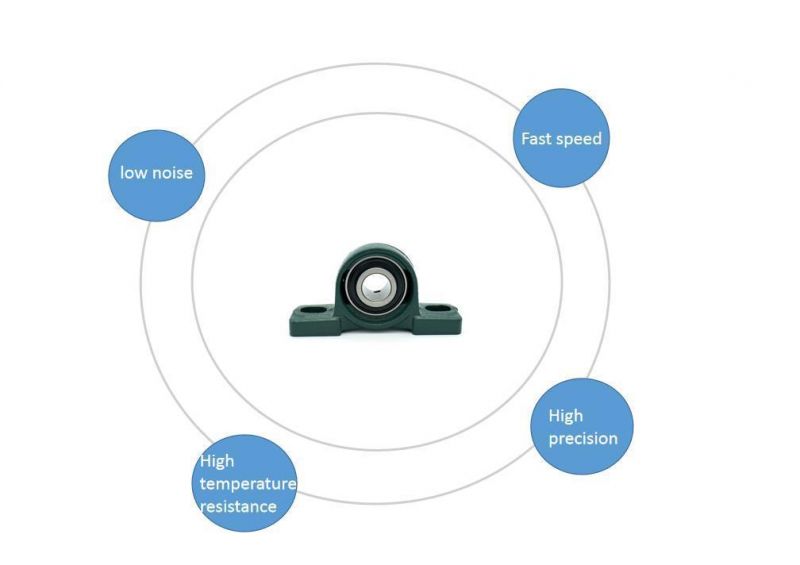 Outer Spherical Bearing with Seat for UCP201 UCP202 UCP203 Pillow Block Bearing P203