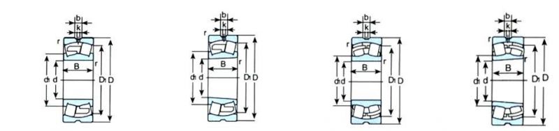 Low Noise Double Row Spherical Roller Bearing