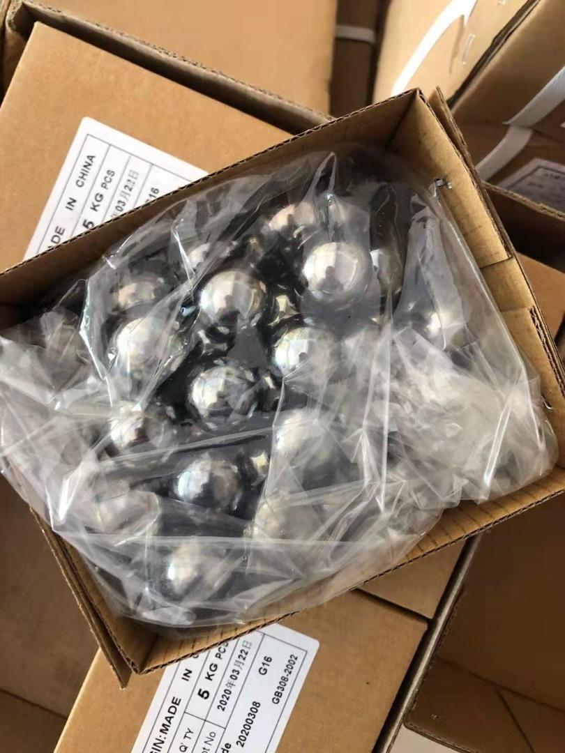 High Precision Chrome Steel Balls with G10 - G1000 Grade