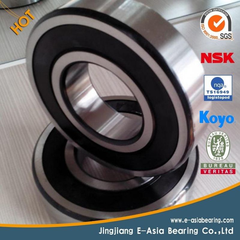 High Speed Rubber Seals Chrome Steel