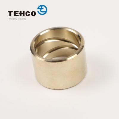 Bearing Components Bushing Oil Bearing Composite Coated Bush For Crane Electromotor Spring Pin Bushings
