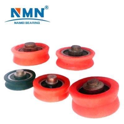 Aluminium Sliding Door Rollers Window Accessories Double Roller Bearing