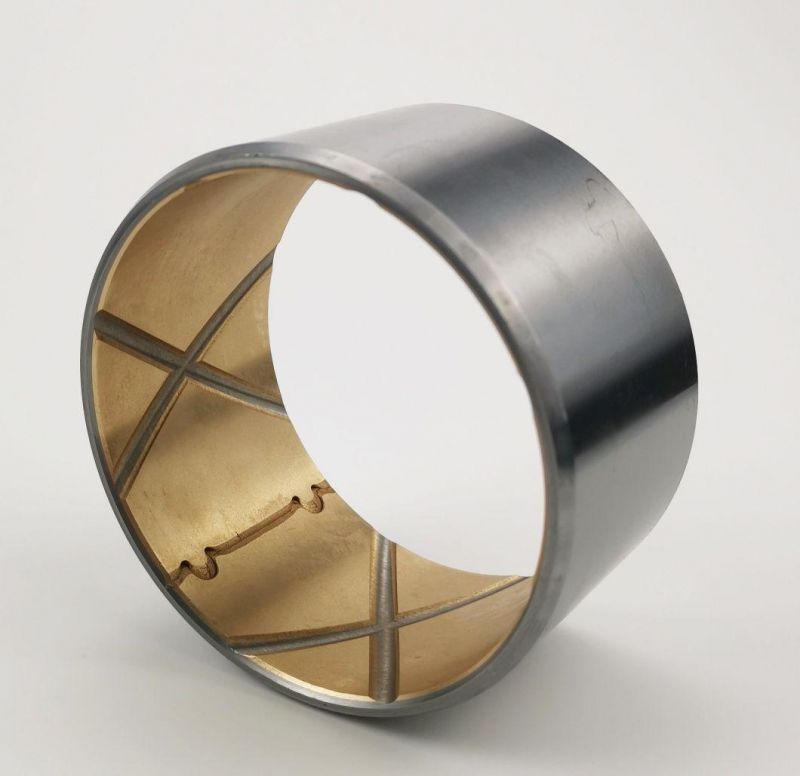 Customized High Quality stable bushes Steel base Bimetal Copper Alloy Bushing Bronze Bushing