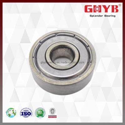 Single Row Chrome Steel Miniature Deep Groove Ball Bearing High Speed Precision Rz 2rz