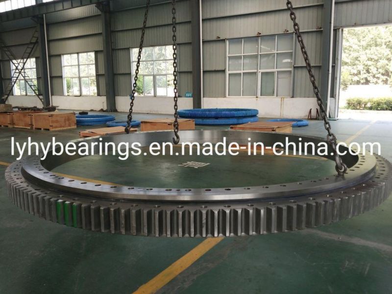 Sirca Bearing Double Row Ball Slewing Ring Bearing Turntable Bearing Rotary Bearing Gear Teeth Bearing (2ID. 106.00)