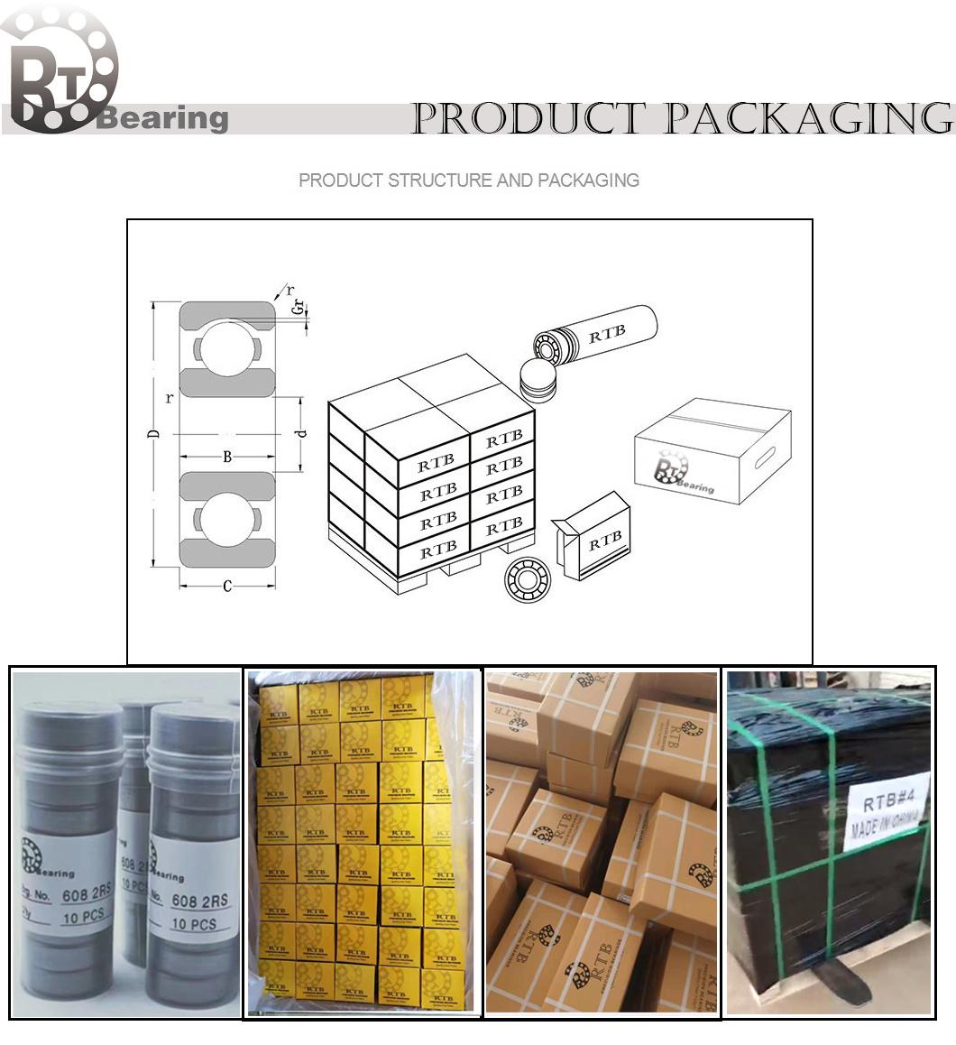 Single Row Deep Groove Ball Bearing for High Temperature Applications 1206