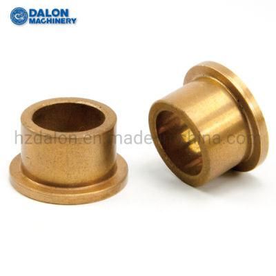 Sintered Metal Oilite Bronze Flange Starter Bushing