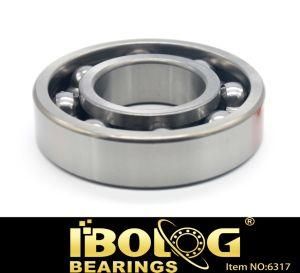 Factory Production Deep Groove Ball Bearing Open Type Model No. 6315