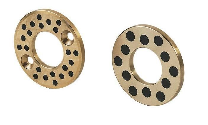 Metric Self Lubricating Bronze Bushing Graphite Plugs