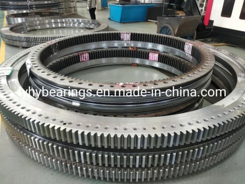 Customized Ball Turntable Bearing Gear Slewing Bearing for Lorry Crane