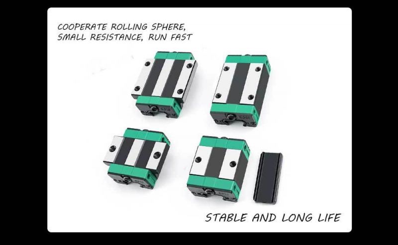 High Density High Quality Standard Low Resistance Linear Guide Slider Egw30ca