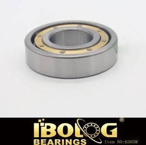 Single Direction Deep Groove Ball Bearing Model No. 6305m with Best Quality