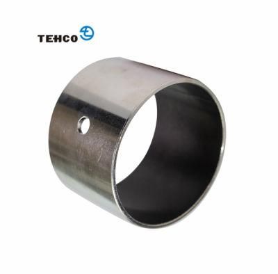 PAP10 Steel Backing with PTFE Polymes Imbedded Self-lubricating Bushing with Lower Friction Coefficient for Gymnastic Equipment.