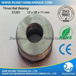 51201 Series 12*28*11mm Thrust Ball Bearing with Groove