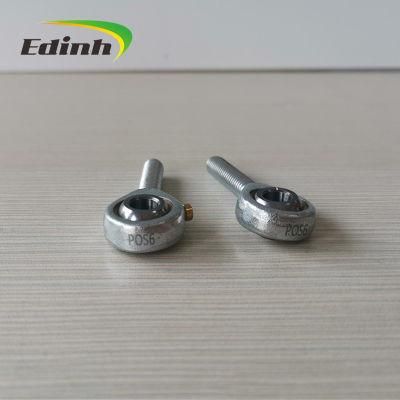 Si6t/K M6 Female Thread Rod End Joint Bearing Spherical Oscillating Bearing Si6t/K Fish Eye Bearing