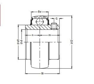 Pillow Block Bearing, Mounted Bearing, Bearing Inserts and Units, UC, Ug, UCP, UCFL, Ucf, SA, Sb, Sn, Ut Type Insert Ball Bearing