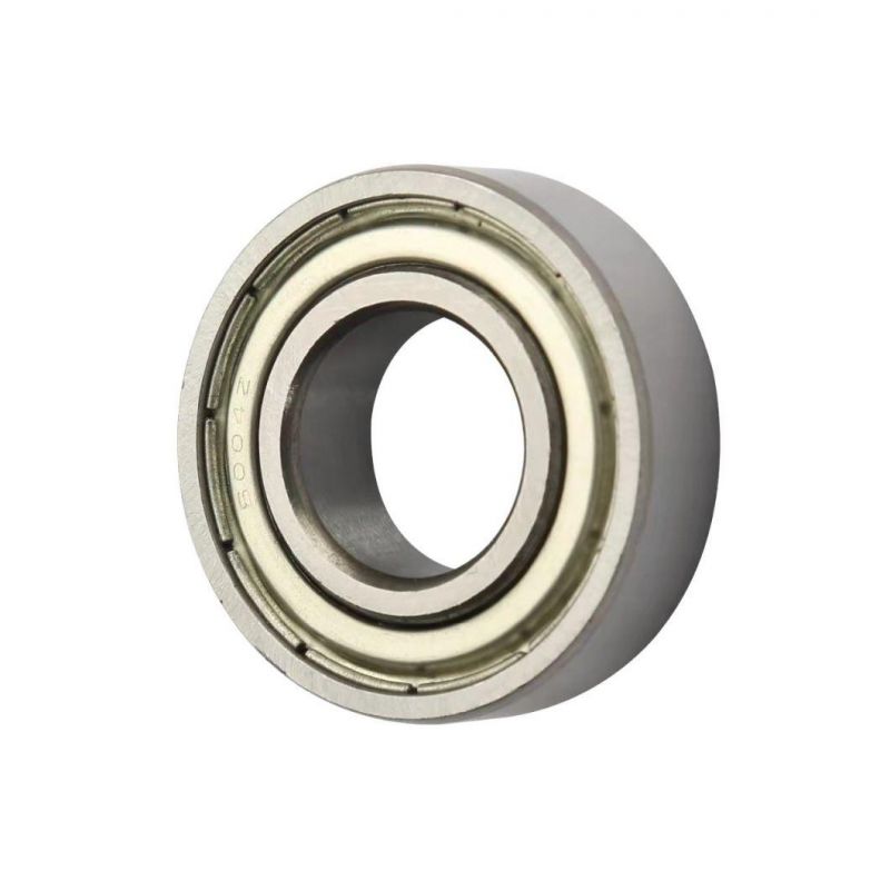 Chrome Steel Deep Groove Ball Bearings 6004-Zz (20X42X12mm) with High Strength