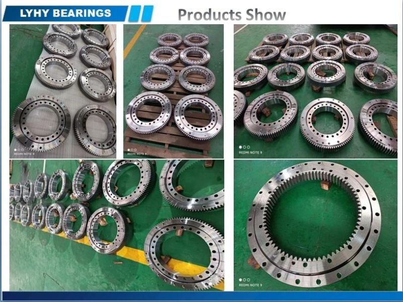 Customized Ball Turntable Bearing Gear Slewing Bearing for Lorry Crane