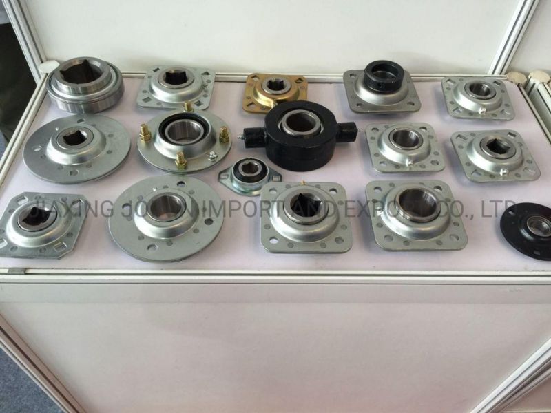 Fd208r1 High Quality Non-Relubricable Agricultural Bearing with Stamping Housing Square Bore Heavy Duty Farm Machinery Bearing Housing