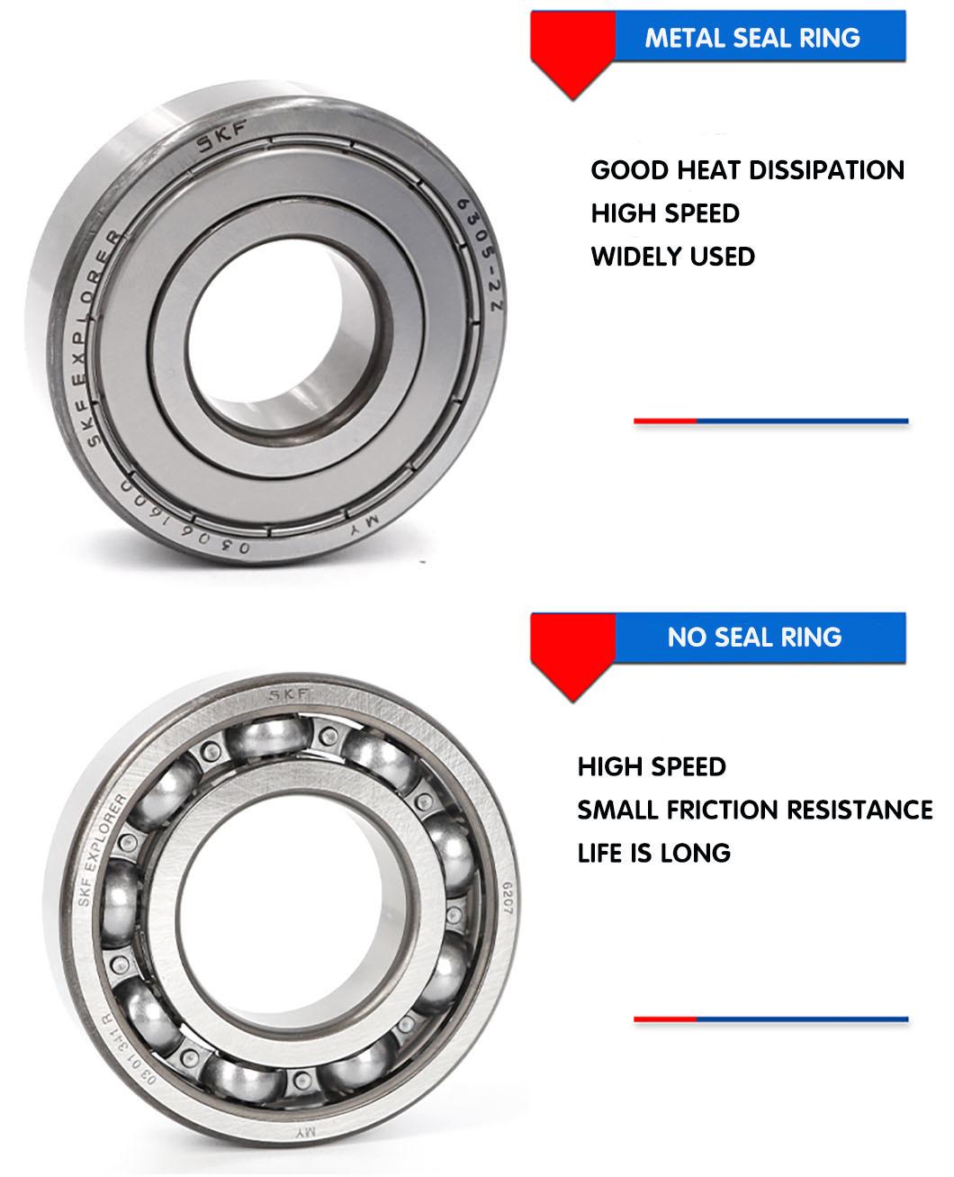 Ball Bearing 6000 6001 6002 6003 6004 6005 2RS1 2z High Speed Low Noise Deep Groove Ball Bearing