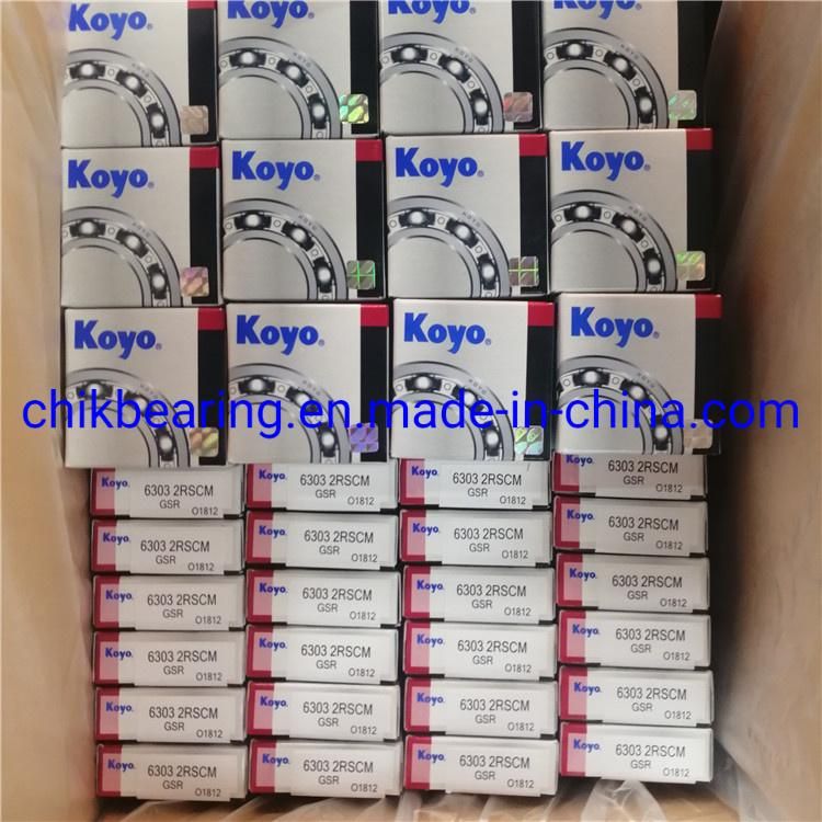 Agricultural Machinery Bearing Motor Bearing Auto Bearing Gearbox Bearing 6301-2RS 6302-2RS 6303-2RS 6304-2RS 6305-2RS Deep Groove Ball Bearing for Koyo Bearing