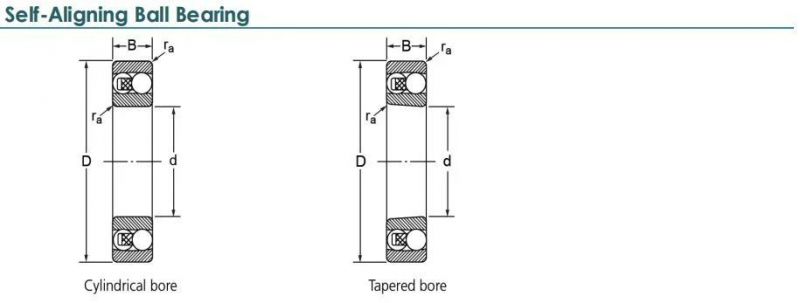 GIL Stainless Steel 1200/2200 Self-Aligning Ball Bearing