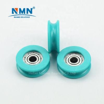 625 Carbon Steel Bearing High Friction POM Plastic Ball Bearings U-Shaped Rubber Bearing 625 Zz 2RS 5*16*5mm Miniature Ball Bearing