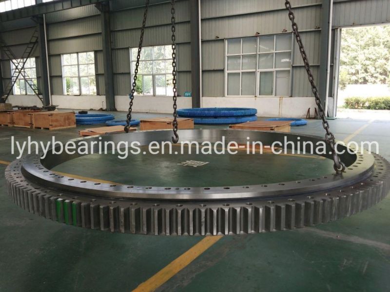 Crane Slewing Bearing Ring Toothed Swing Bearing Geared Ball Turntable Bearing