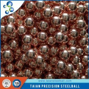 G1000 1/4&quot; Carbon Copper Plating Steel Balls for Motor Parts