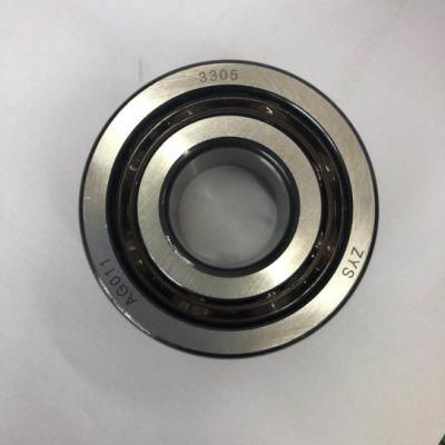 Zys Machine Tool Parts Single/Double Row Angular Contact Ball Bearing 3302 with Bearing Steel