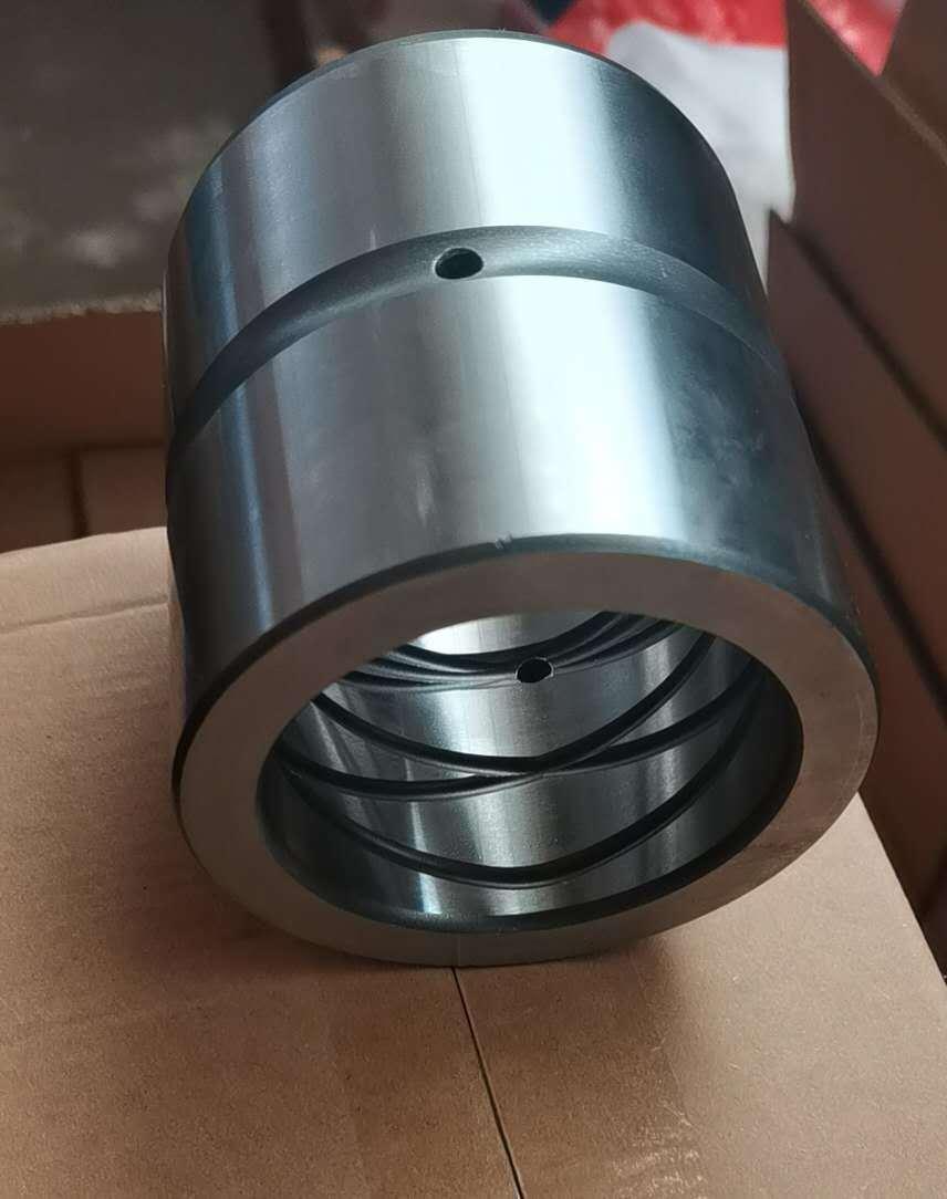 Excavators Cranes Bushing Cross Oil Groove Steel Bearing C45 And 40Cr Material Steel Bearing