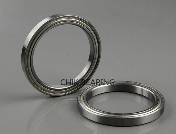 Precision Thin Section Deep Groove Ball Bearings 61806zz 61806 2RS Excavator Bearing