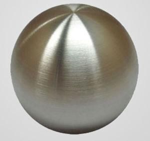 Titanium Gold Drilled Hollow Steel Ball for Decoration