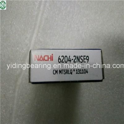 Red Rubber Seal Deep Groove Ball Bearing NACHI Japan 6204-2nse9