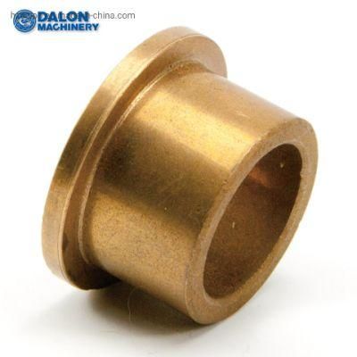 Graphite Bushings Impregnated Oil Flanged Sintered Bronze Bushing