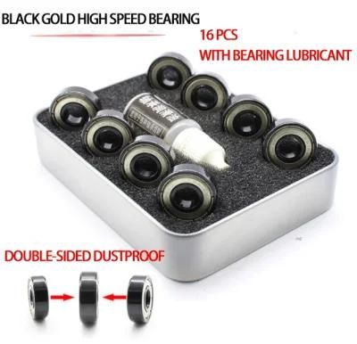 Ceramic Skateboard Bearings 8 Pack Longboard Wheels Bearings with 608