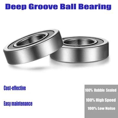 R14-2RS Double Rubber Seal Bearing Pre-Lubricated and Stable Performance and Cost Effective, Deep Groove Ball Bearing