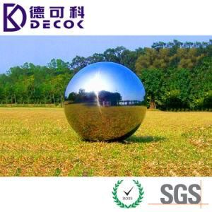 Wholesale Garden Supplier Small Metal Sphere 100mm 200mm 300mm Hollow Steel Ball