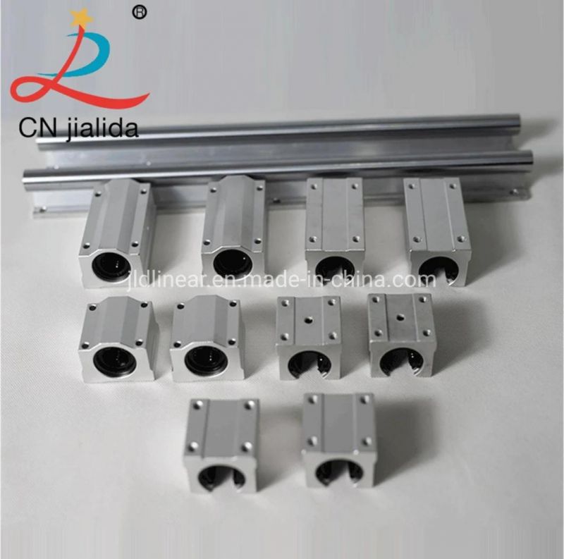 China Manufacturer CNC 3D Printer Shaft Rod Parts Linear Ball Bearing Slide Block Scs6/8/ 10/12/16/20/25/30/35/40/50/60uu